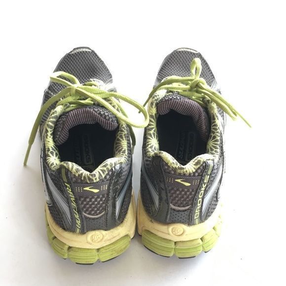 Brooks Ravenna 3 Womens Size 8‎ M Gray Light Green Running Shoes 1201071B739 - Picture 3 of 6